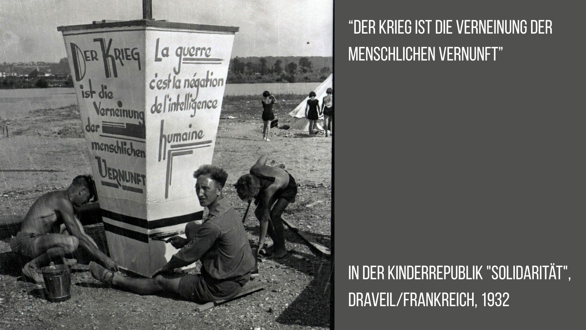 Lasst die hohen Herrn sich selber schlagen!